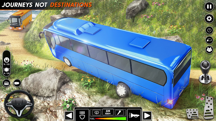 #2. US Coach Bus Simulator Games (Android) By: Gaming Engine