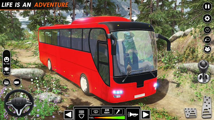 #10. US Coach Bus Simulator Games (Android) By: Gaming Engine