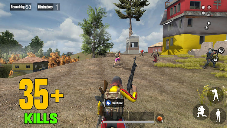 #5. Battle Shooting Game 3D (Android) By: Fun Offline Action Games