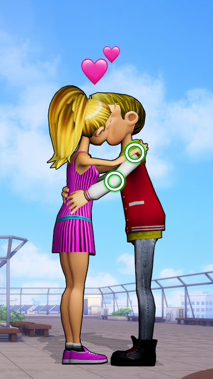 #9. Pose Em : Make Perfect Kiss (Android) By: FunBox Studios