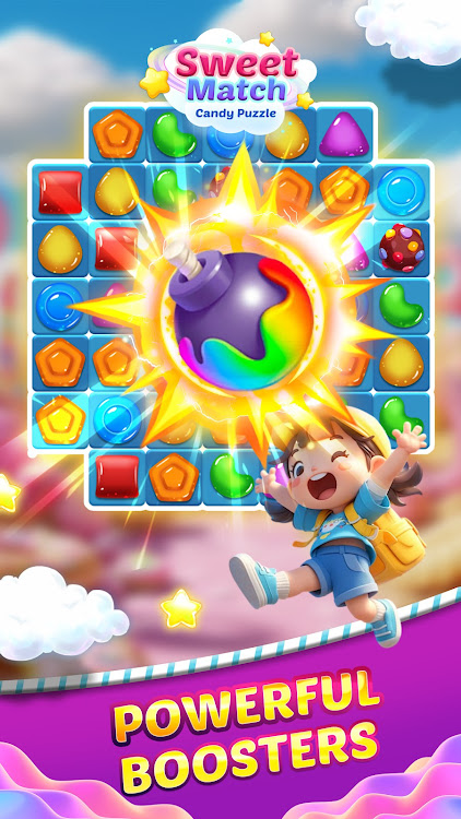 #3. Sweet Sugar: Match 3 Puzzle (Android) By: VSoft Amazing