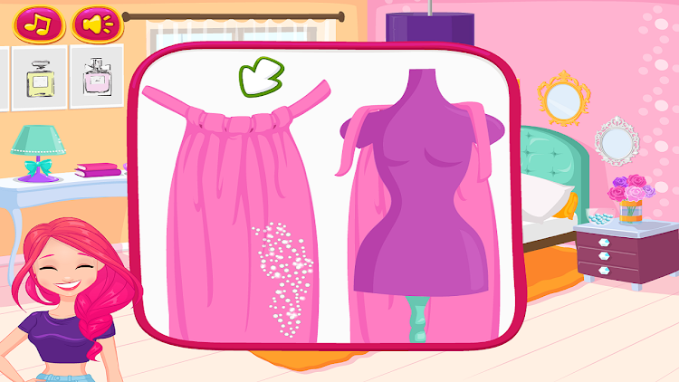 #7. baby dress up games - outfit (Android) By: ghalia games