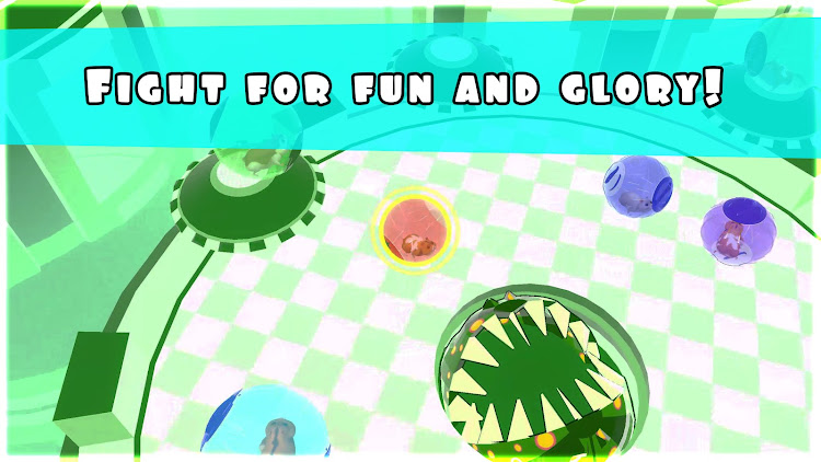 #4. Hamster Ball 3D - Multiplayer (Android) By: StealthOne Game Studio