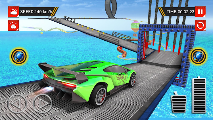 #4. Car Stunt Racing - Car Games (Android) By: Games Wing