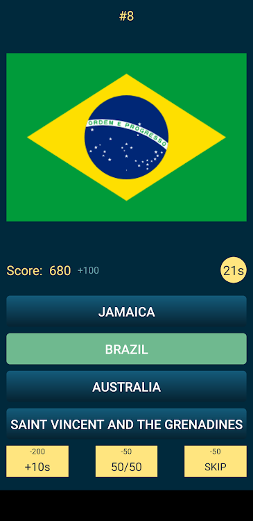 #4. Geography Quiz (Android) By: Milena Peric