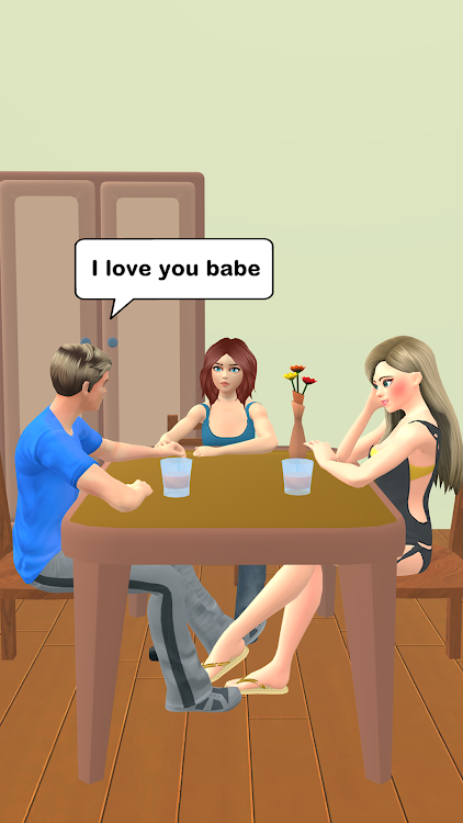 #5. Couple Life 3D (Android) By: Mille Crepe Studios