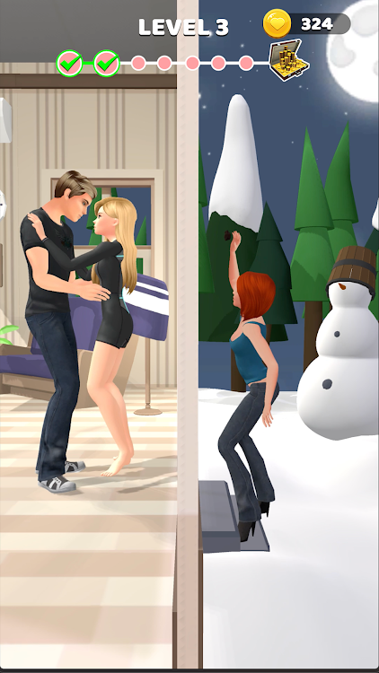 #8. Couple Life 3D (Android) By: Mille Crepe Studios