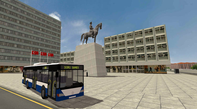 #4. City Bus Simulator Ankara (Android) By: DoruGames