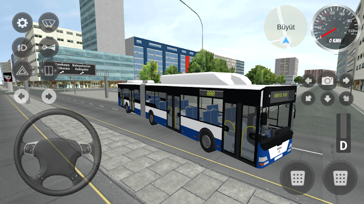 #10. City Bus Simulator Ankara (Android) By: DoruGames