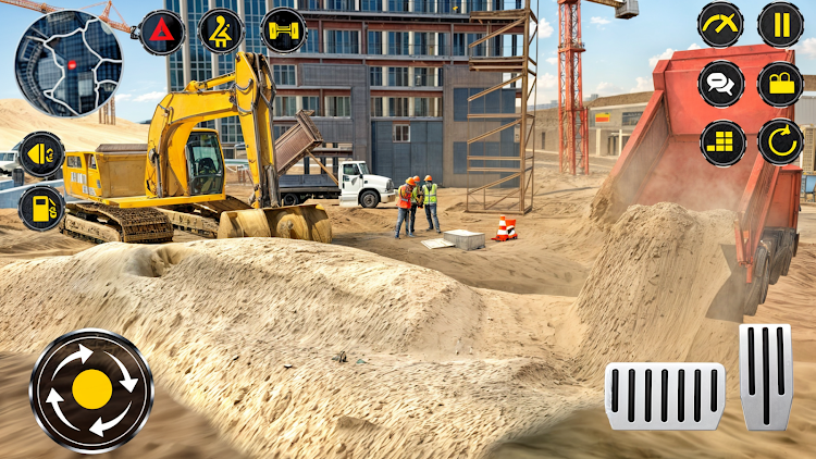 #8. Heavy Excavator Simulator PRO (Android) By: Fazbro