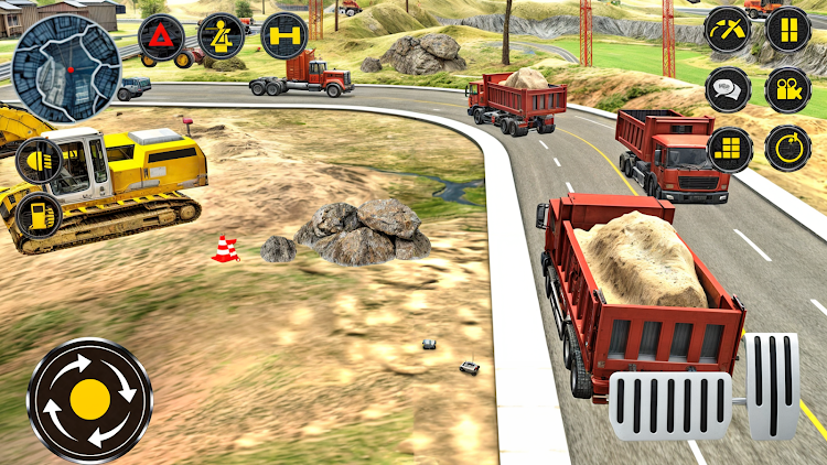 #9. Heavy Excavator Simulator PRO (Android) By: Fazbro