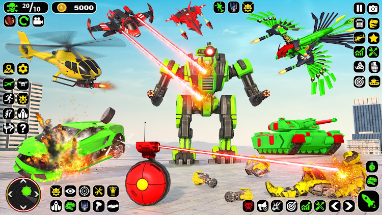 #9. Grand Multi Robot Transform 3D (Android) By: Play Street