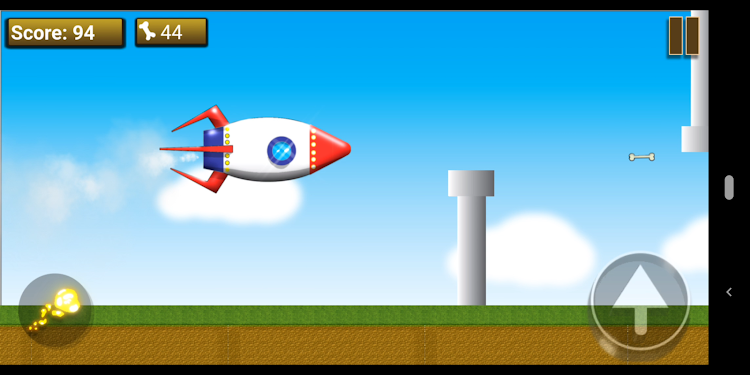 #3. Flying Puppy Adventure (Android) By: XoXo game