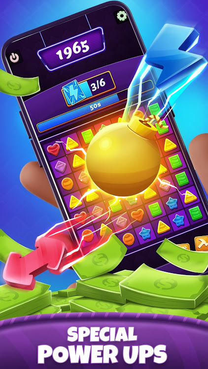 #2. Match Mania - Win Real Cash (Android) By: Playmania LTD