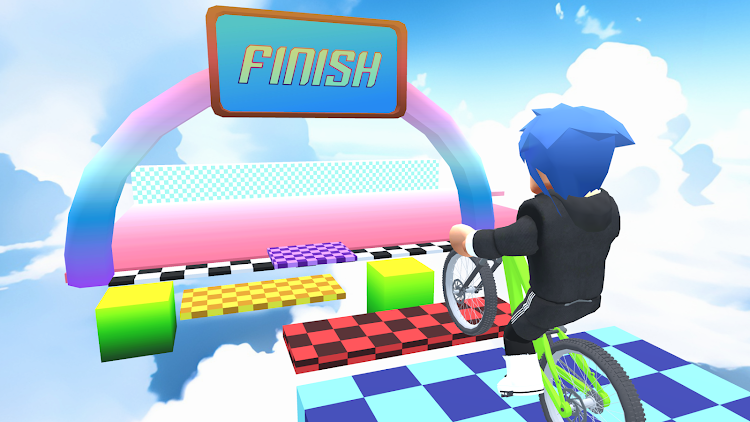 #5. Obby BMX: Bike Challenge (Android) By: Panther Action