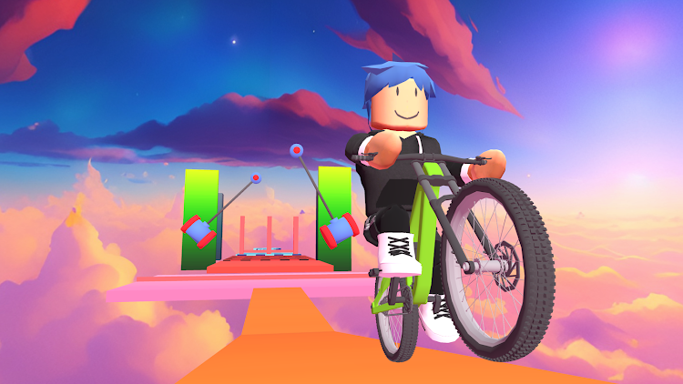 #7. Obby BMX: Bike Challenge (Android) By: Panther Action