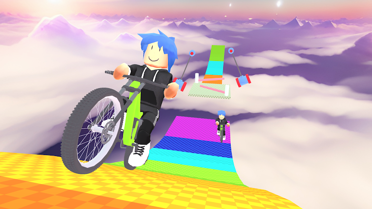 #8. Obby BMX: Bike Challenge (Android) By: Panther Action