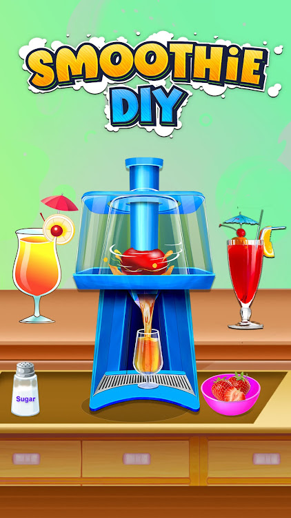 #8. Smoothie Maker: Slushy Juice (Android) By: Leorus Games