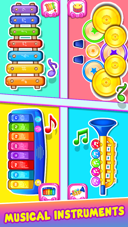 #2. Baby Phone - Kids Mobile Games (Android) By: Technorex Softwares