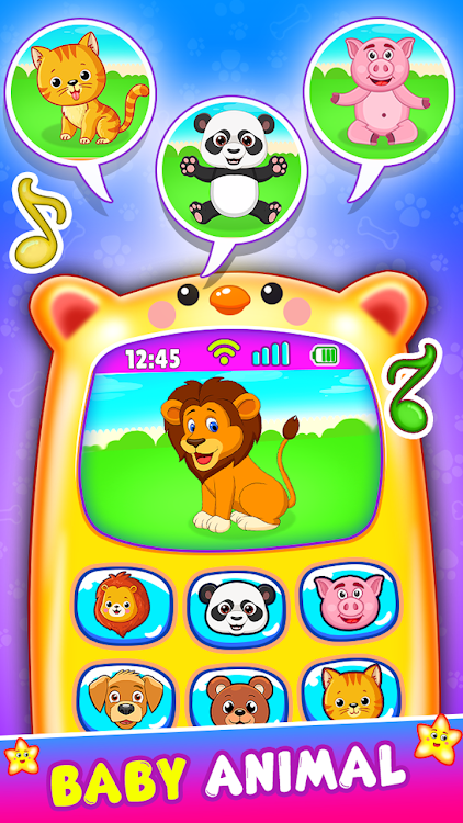 #3. Baby Phone - Kids Mobile Games (Android) By: Technorex Softwares