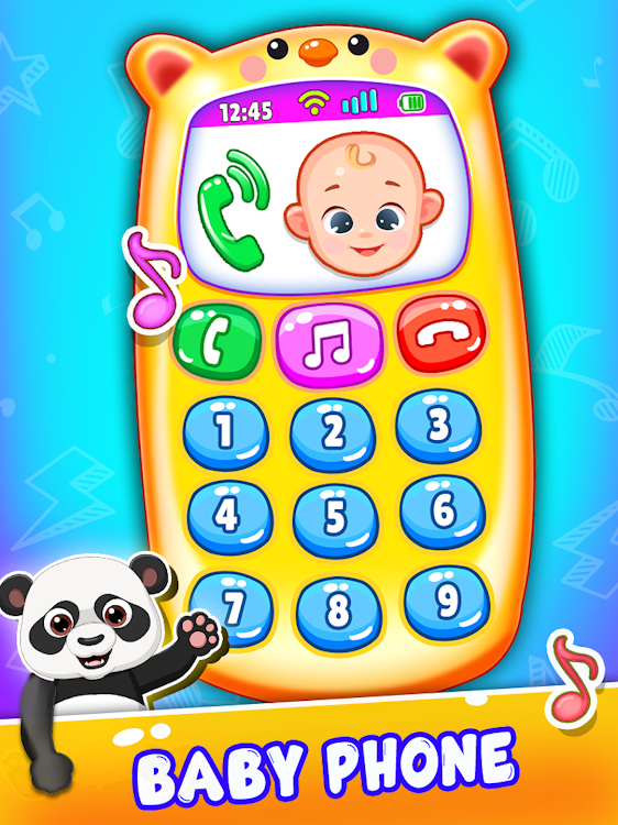 #9. Baby Phone - Kids Mobile Games (Android) By: Technorex Softwares