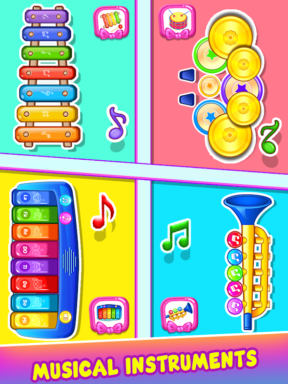 #10. Baby Phone - Kids Mobile Games (Android) By: Technorex Softwares