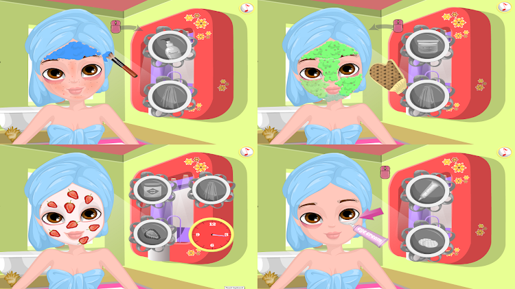 #8. girls hairstyle - dress up day (Android) By: ghalia games