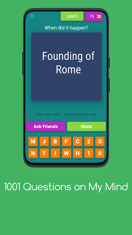 #4. 1001 Trivia Questions (Android) By: Adabassar Studios