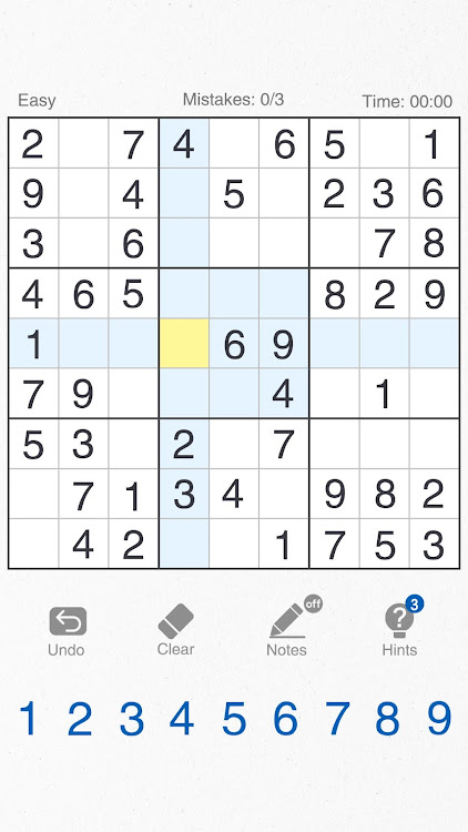 #2. Sudoku-Classic Brain Puzzle (Android) By: Shared Fun