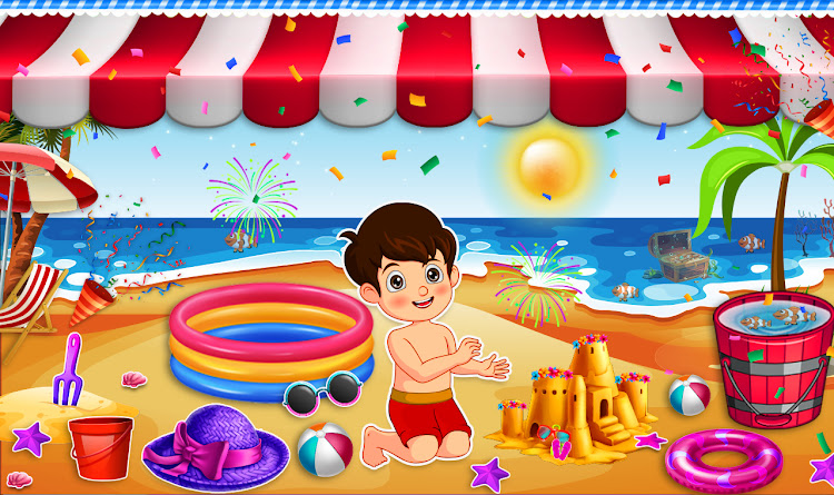 #2. Pretend My Summer Beach Party (Android) By: Jeego Gaming