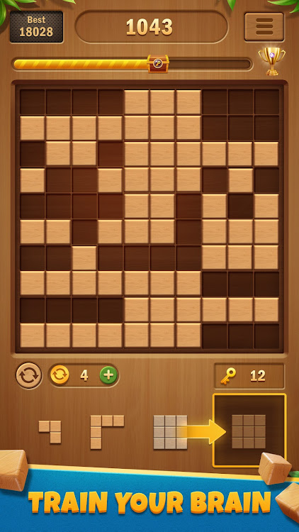 #3. Block Puzzle Wood (Android) By: Apollo Game Studio