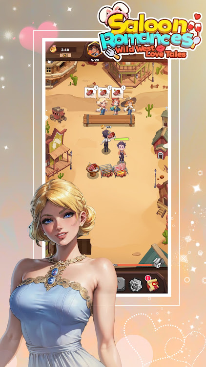 #2. Saloon Romances:Wild West (Android) By: Nice Workshop