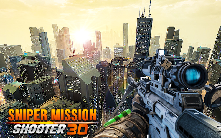 #7. City Sniper 3D Shooting Games (Android) By: skylinkgames