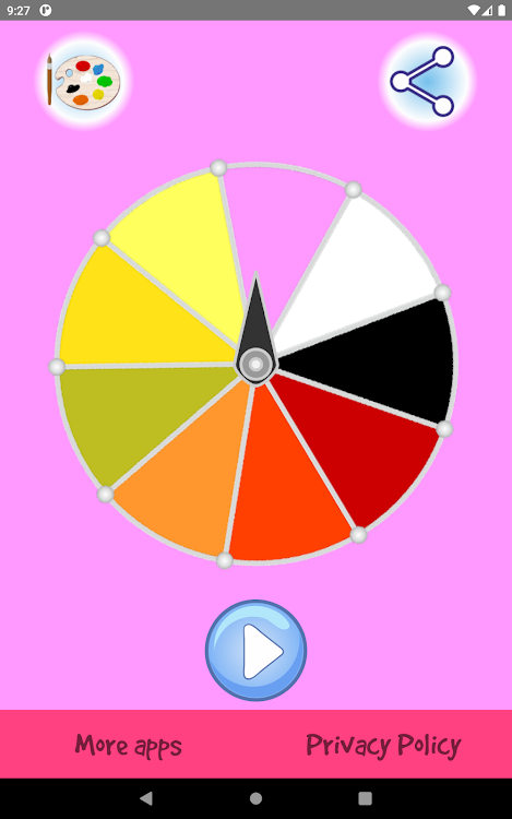 #6. Wheel of Colors Premium (Android) By: BlackDevelopers