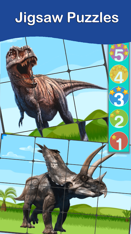 #5. Dino World : Cards Games PRO (Android) By: AppStar Studio