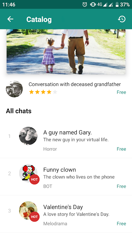 #4. Love Story Chat — real stories (Android) By: Startmob