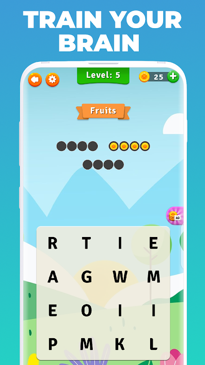 #8. Word Puzzle Cross : Word Games (Android) By: GEO SOFTECH