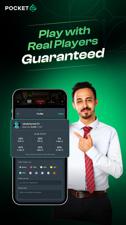 #5. Pocket52 Poker: Texas Holdem (Android) By: Online Poker Games