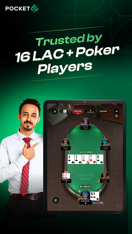 #9. Pocket52 Poker: Texas Holdem (Android) By: Online Poker Games