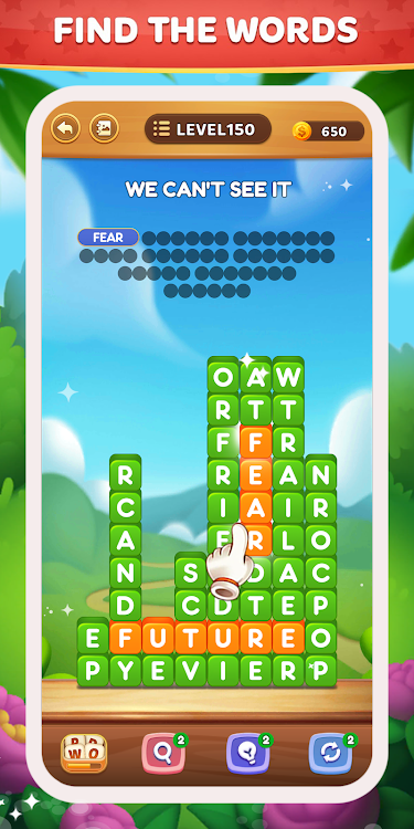 #2. Word Tower - Premium Puzzle (Android) By: otto games