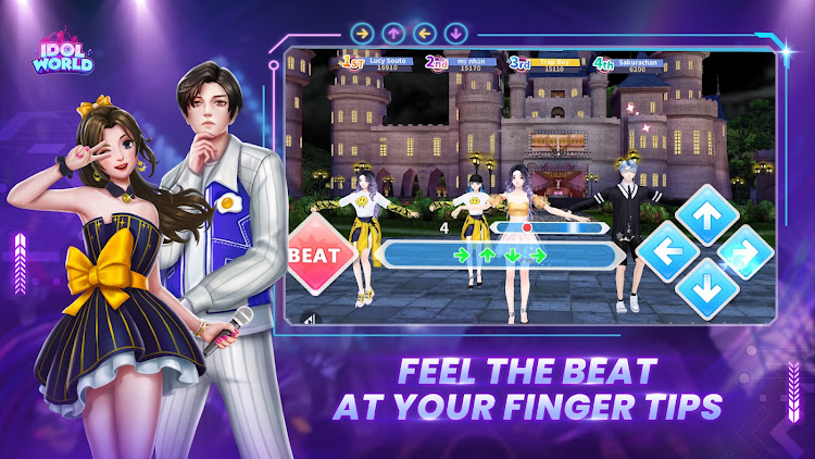 #2. Idol World: Dance with Idol (Android) By: Era Games Studio