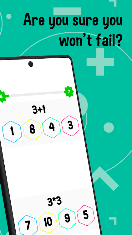 #6. Math Drop - Math Challenge (Android) By: Osvic Studios: Mobile