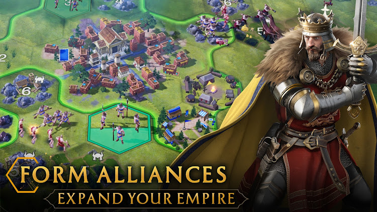 #4. Civilization: Eras & Allies (Android) By: 2K, Inc. - a Take-Two Interactive affiliate