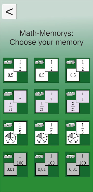 #2. Memory Games for School (Android) By: DrBW