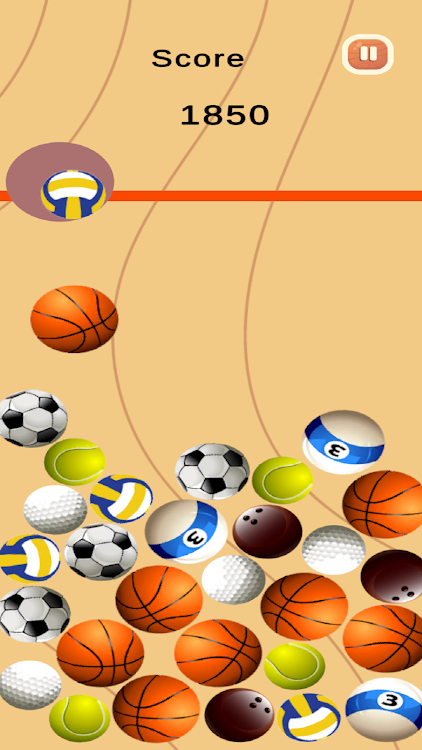 #2. Falling Ball Match (Android) By: SARC Technologies