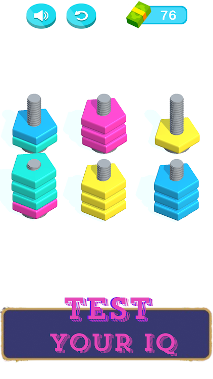 #6. Shape Sort: Nuts & Bolts (Android) By: Day Dreamers