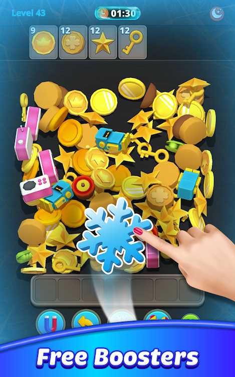 #6. Toy Triple - 3D Match Puzzle (Android) By: Skylink Studio