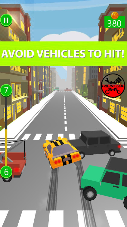 #9. Block on Highway Race (Android) By: GameEnix - Monster Truck Racing,Action Games