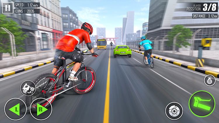 #5. Cycle Racing Games Cycle Game (Android) By: Genesis Games