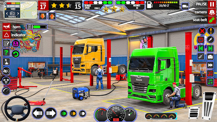 #3. Real Truck Driving Truck Game (Android) By: Gamers DEN